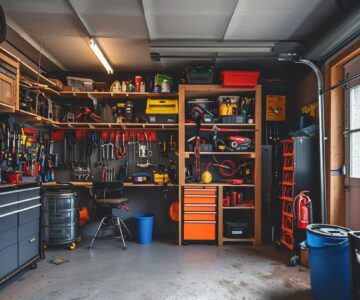 Multi-Functional Garage Space