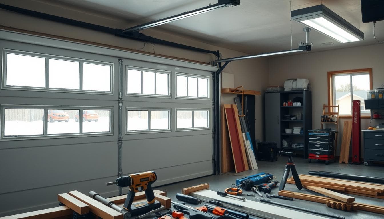 Garage Door Window Installation