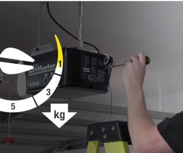 Garage Door Force Adjustment