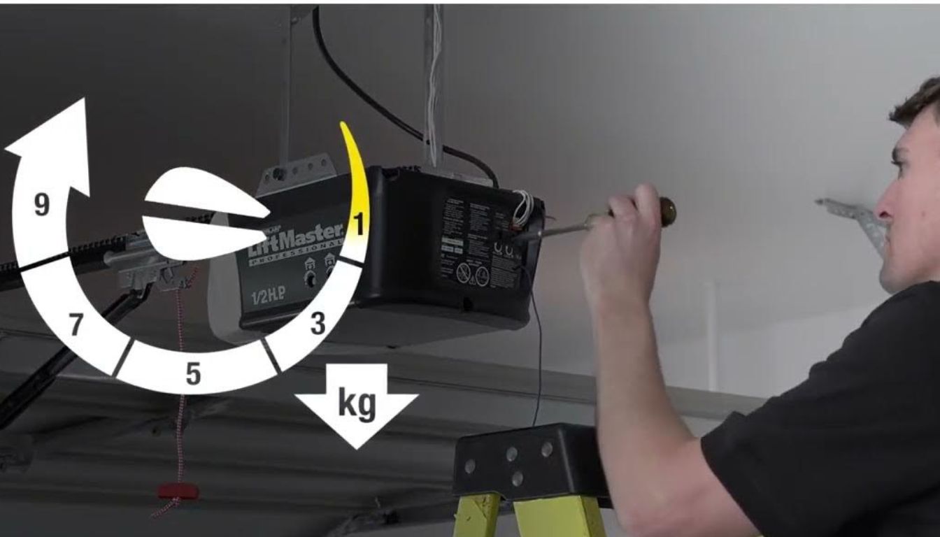 Garage Door Force Adjustment