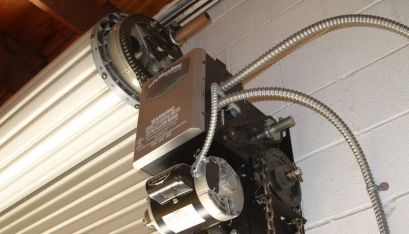 Roll Up Garage Door Motor Installation