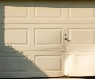 Bent Garage Door Panel Repair (2)