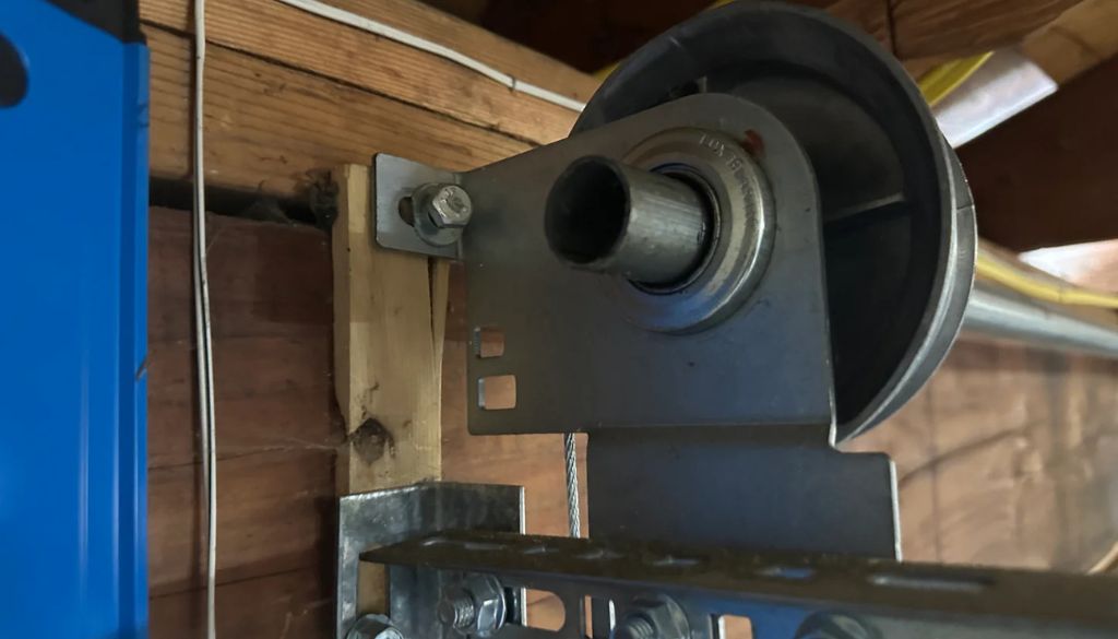 Garage Door Bearing Plate