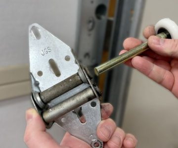 How to Replace Garage Door Rollers and Hinges