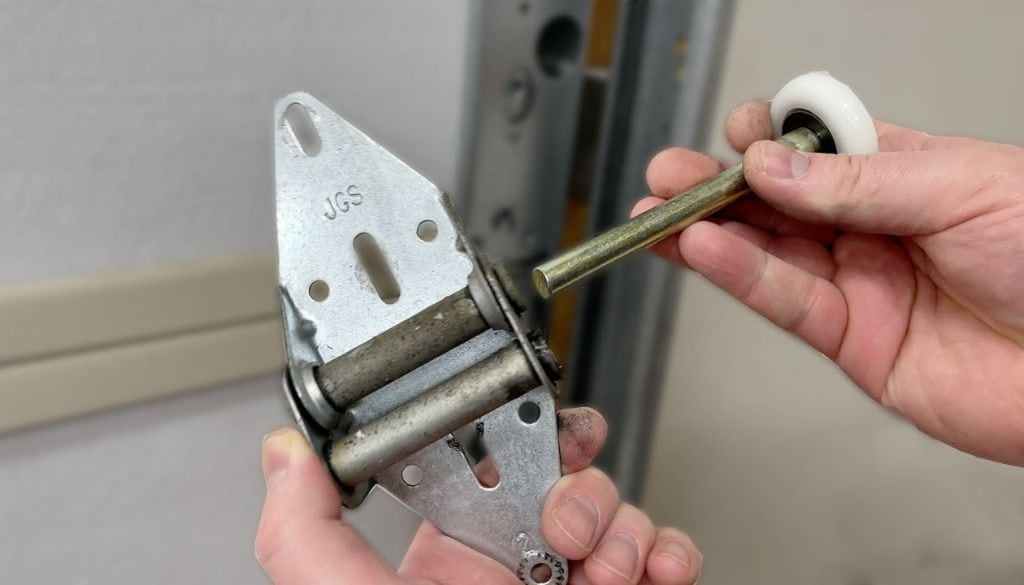 How to Replace Garage Door Rollers and Hinges
