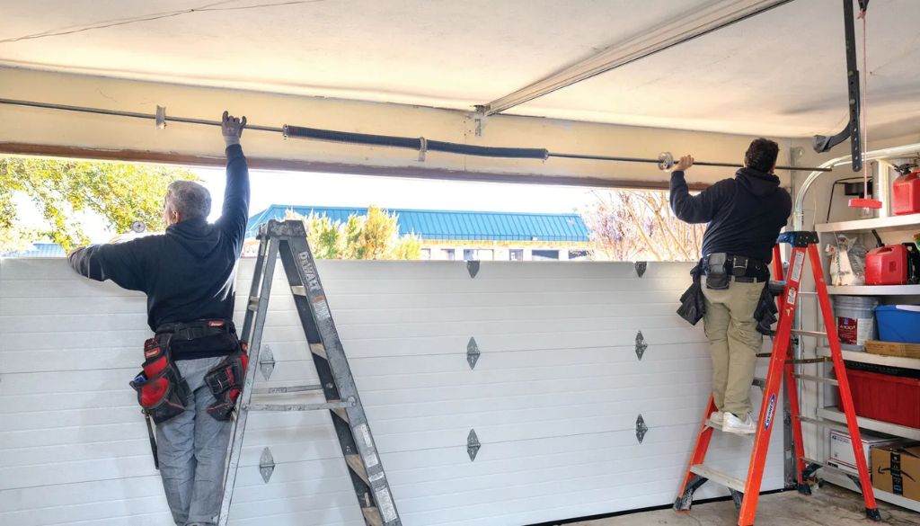 Troubleshoot a Garage Door Stuck