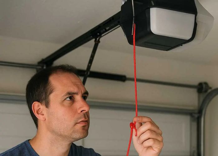 Garage Door Opener Emergency Release