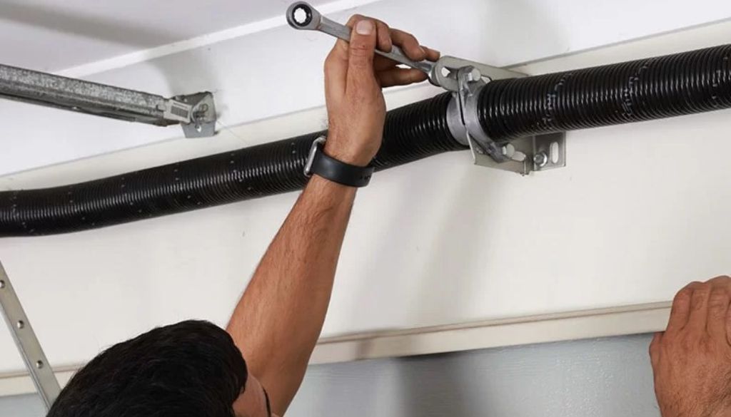 Garage Door Broken Spring Maintenance