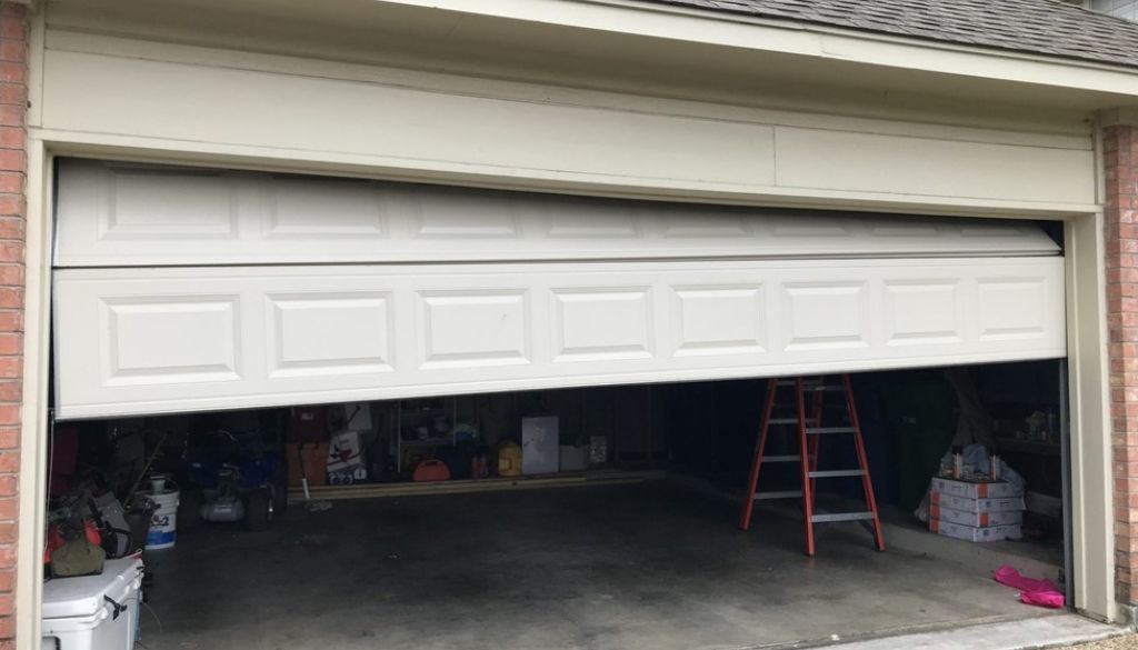 Garage Door Is Properly Balanced